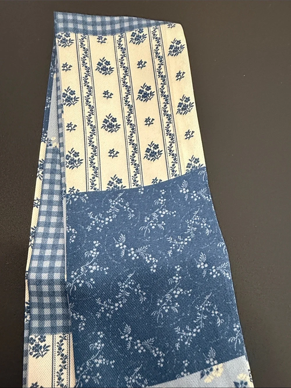 Tecovas | 100% Silk Patchwork Ribbon Scarf 🤠